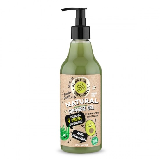 Skin Super Good Prirodni gel za tuširanje "Anti-Pollution", 500ml