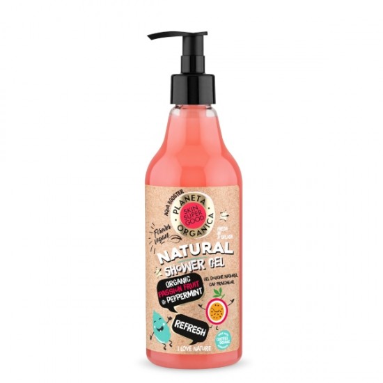 Skin Super Good Prirodni osvežavajući gel za tuširanje "Refresh", 500ml